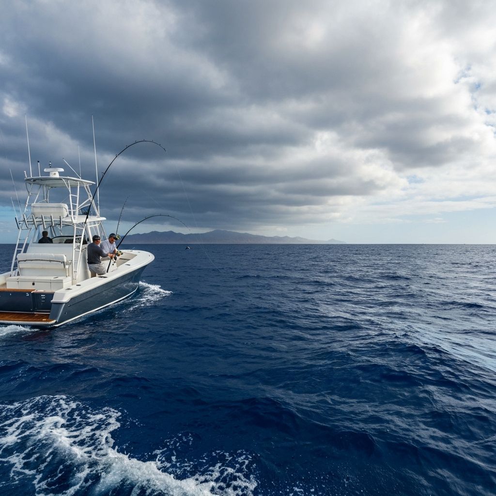 Offshore deep sea fishing